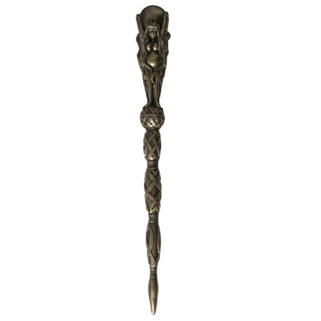 14" Mystical Wand - Triple Goddess - Magick Magick.com