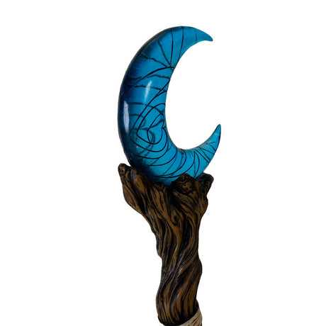 14.5" Mystical Wand - Crescent Moon - Magick Magick.com