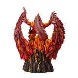 15" Asher Fire Dragon Statue - Magick Magick.com