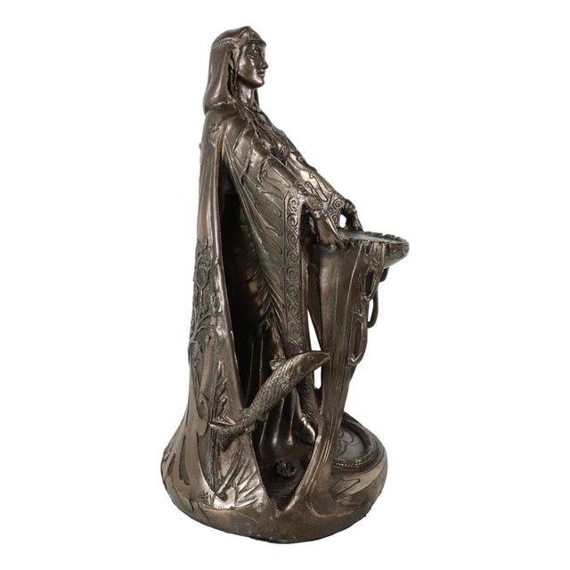 16" Celtic Mother Goddess Danu Statue in Bronze - Magick Magick.com