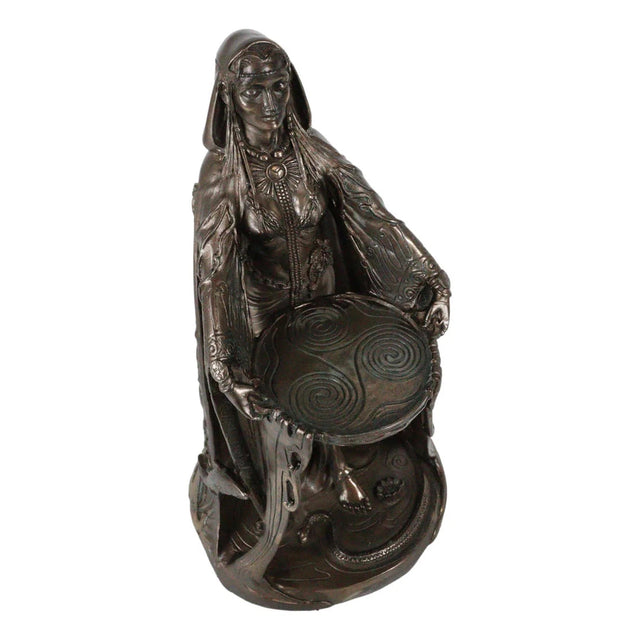 16" Celtic Mother Goddess Danu Statue in Bronze - Magick Magick.com