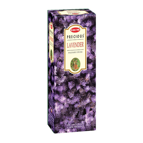 16" Precious Lavender Jumbo Hem Incense Sticks (6 Pack Case - 10 Sticks Each Pack) - Magick Magick.com