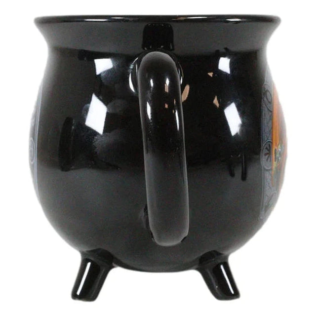 16 oz Anne Stokes Ceramic Color Changing Cauldron Mug - Beltane - Magick Magick.com