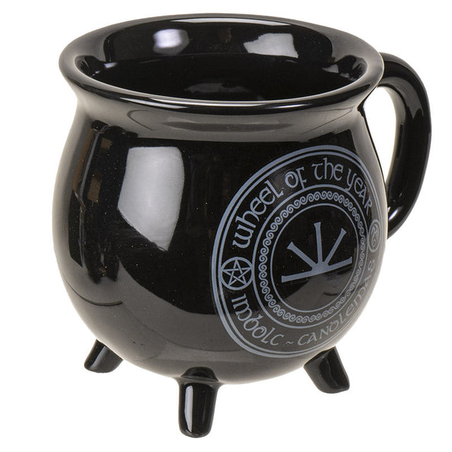 16 oz Anne Stokes Ceramic Color Changing Cauldron Mug - Imbolc - Magick Magick.com