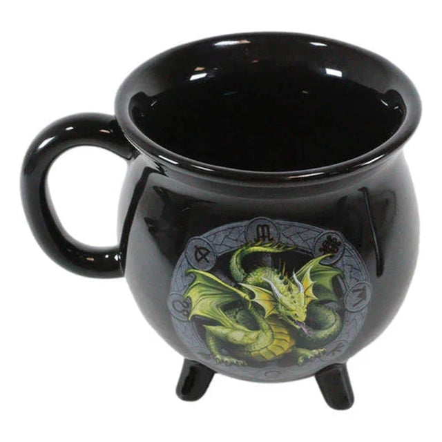 16 oz Anne Stokes Ceramic Color Changing Cauldron Mug - Mabon - Magick Magick.com