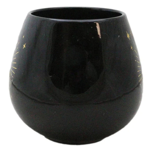 16 oz Ceramic Color Changing Mug - Fortune Teller Black - Magick Magick.com