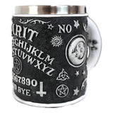 16 oz Stainless Steel Rim Mug - Ouija Board - Magick Magick.com