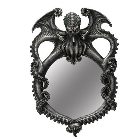 16.25" Cthulhu Wall Mirror - Magick Magick.com