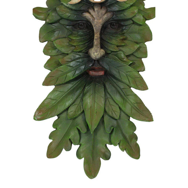 16.8" Greenman Wall Plaque - Triple Moon - Magick Magick.com