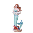 17" Standing Mermaid with Shell Statue - Magick Magick.com