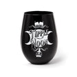 17 oz Black Drinking Glass - Tipple Moon - Magick Magick.com