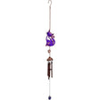 17.75" Purple Slinky Cat Wind Chime - Magick Magick.com