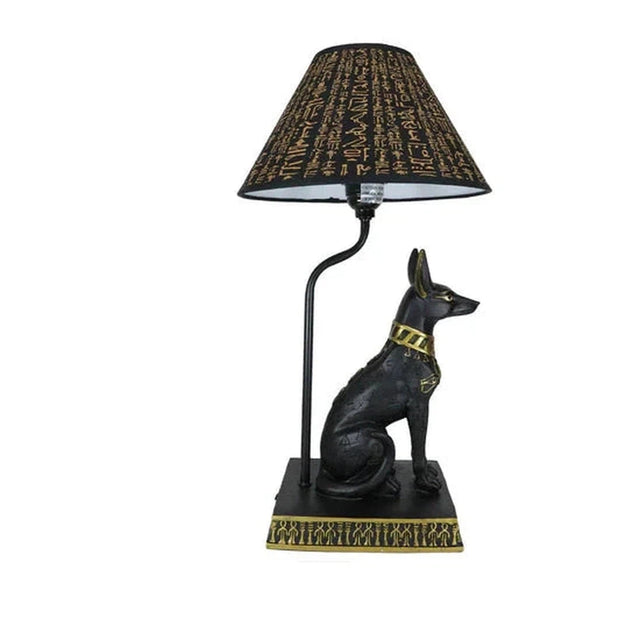 18" Egyptian Anubis Lamp - Magick Magick.com