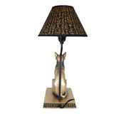 18" Egyptian Bronze Bastet Lamp - Magick Magick.com