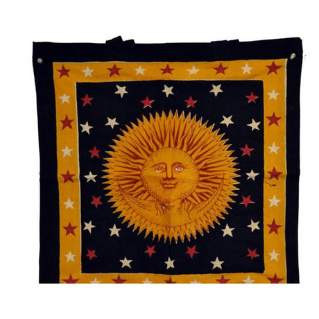 18" x 18" Golden Sun Tote Bag - Magick Magick.com