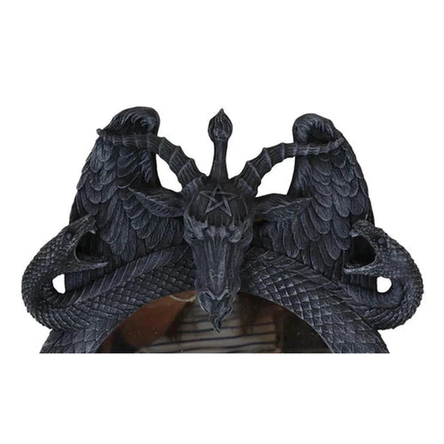 18.25" Baphomet Wall Mirror - Magick Magick.com