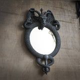 18.25" Baphomet Wall Mirror - Magick Magick.com