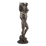 18.5" Celtic Horned God Cernunnos Statue in Bronze - Magick Magick.com