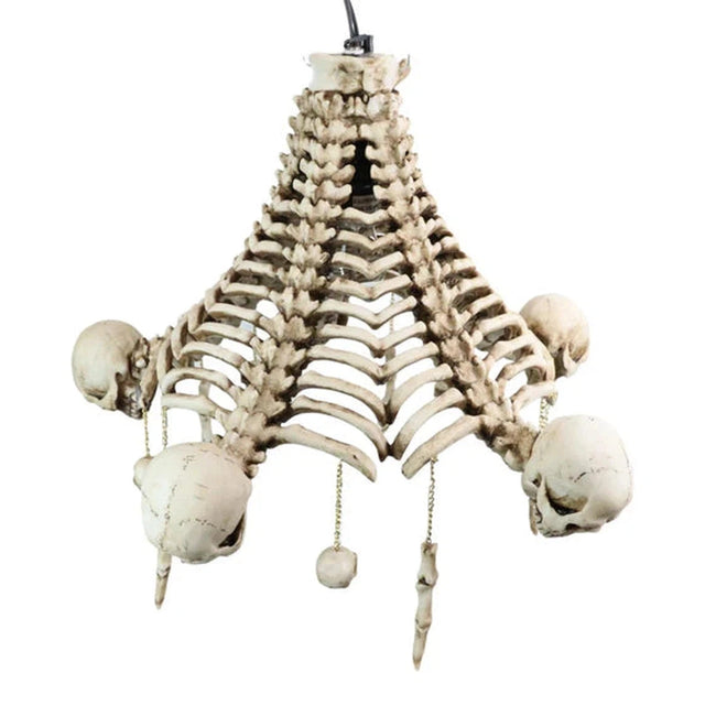 19" Skull Skeleton Bone Chandelier - Magick Magick.com