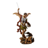 19.7" St. Michael Spearing the Devil Statue - Magick Magick.com