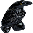 1.5" Black Onyx Raven with Pentacle - Magick Magick.com