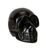 1.9" Black Obsidian Gemstone Skull - Magick Magick.com