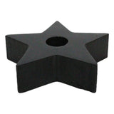 2" Black Star Spell Candle Holder - Magick Magick.com