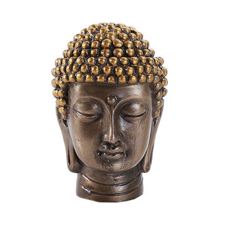 2" Mini Buddha Head Statue - Magick Magick.com