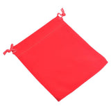 2" x 2.5" Unlined Velvet Bag - Red - Magick Magick.com