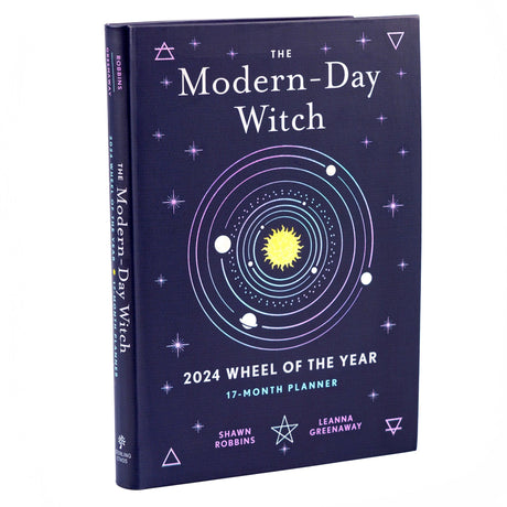 2024 Modern-Day Witch Wheel of the Year 17-Month Planner by Shawn Robbins, Leanna Greenaway - Magick Magick.com
