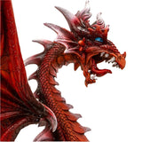 20.5" Red Dragon Statue - Magick Magick.com