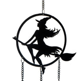 21" Witch by Moonlight Hanging Decoration - Magick Magick.com