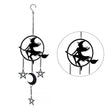 21" Witch by Moonlight Hanging Decoration - Magick Magick.com