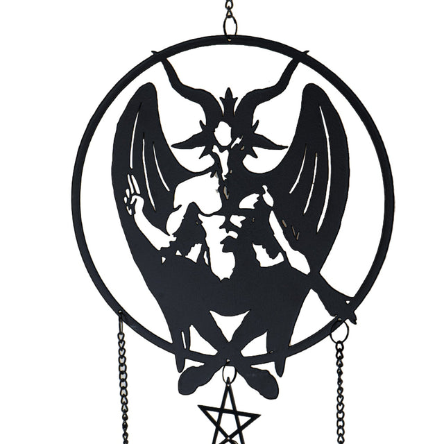 21.5" Baphomet Hanging Decoration - Magick Magick.com