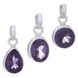 23-28 mm Alexandrite Sterling Silver Pendant (Assorted Shape) - Magick Magick.com