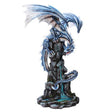 23" Dragon Statue - Blue Dragon - Magick Magick.com