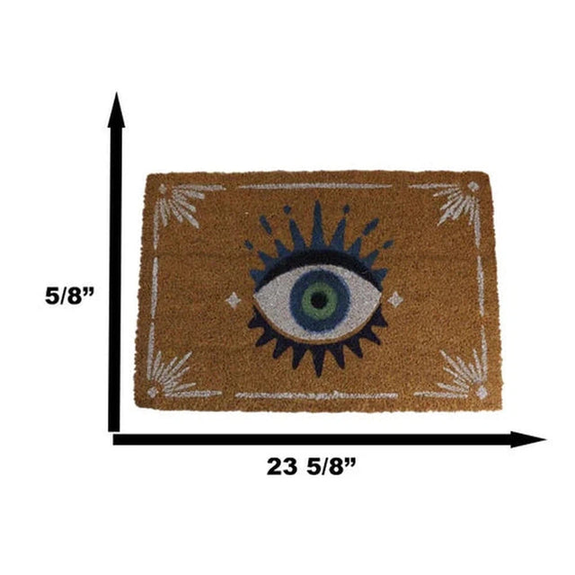 23.5" All Seeing Eye Doormat - Magick Magick.com