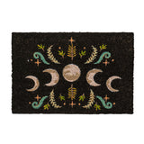 23.5" Dark Forest Moon Phase Doormat - Magick Magick.com