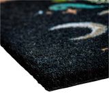 23.5" Dark Forest Moon Phase Doormat - Magick Magick.com