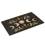 23.5" Dark Forest Moon Phase Doormat - Magick Magick.com