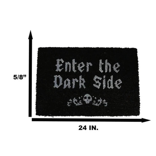 23.5" Enter the Dark Side Doormat - Magick Magick.com