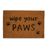 23.5" Wipe Your Paws Doormat - Magick Magick.com