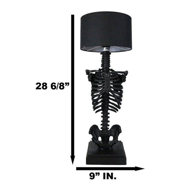 29" Black Skeleton Lamp - Magick Magick.com