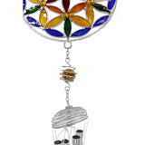 29.5" Flower of Life Wind Chime - Magick Magick.com