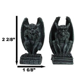 2.25" Mini Gargoyle Statue (Set of 2) - Magick Magick.com