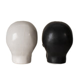 2.3" Salt & Pepper Shaker - Black & White Skulls - Magick Magick.com