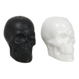 2.3" Salt & Pepper Shaker - Black & White Skulls - Magick Magick.com