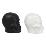 2.3" Salt & Pepper Shaker - Black & White Skulls - Magick Magick.com