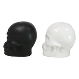 2.3" Salt & Pepper Shaker - Black & White Skulls - Magick Magick.com