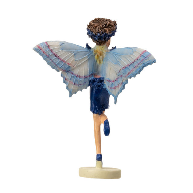 2.4" Mini Flower Fairy Figurine - Cornflower - Magick Magick.com